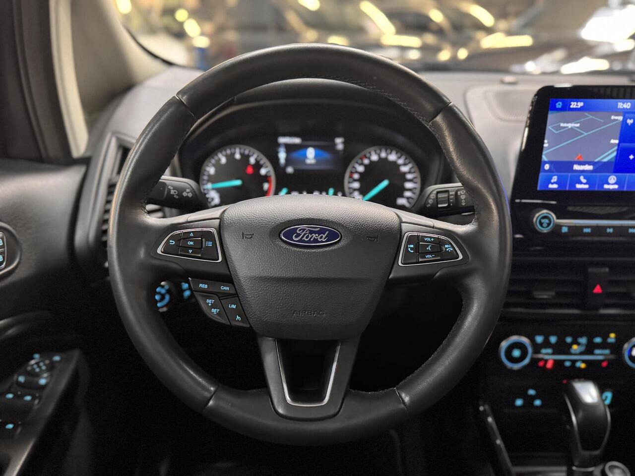 Ford ECOSPORT 125pk Titanium Automaat Navi Camera Winter Parking Dodehoek pack Schuifkanteldak 1e Eigenaar Dealeronderhouden