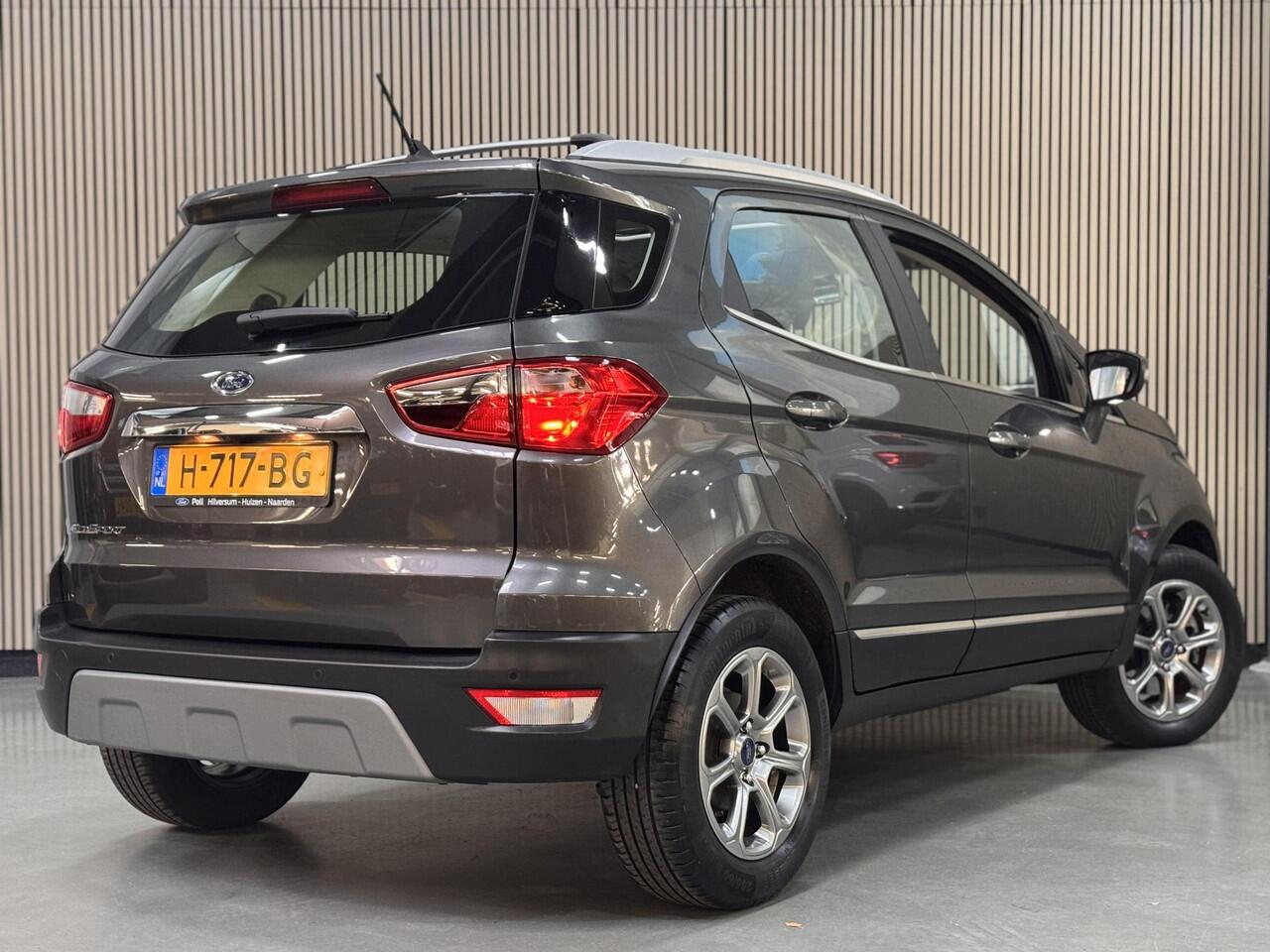 Ford ECOSPORT 125pk Titanium Automaat Navi Camera Winter Parking Dodehoek pack Schuifkanteldak 1e Eigenaar Dealeronderhouden