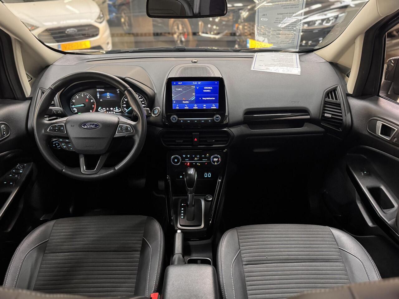 Ford ECOSPORT 125pk Titanium Automaat Navi Camera Winter Parking Dodehoek pack Schuifkanteldak 1e Eigenaar Dealeronderhouden