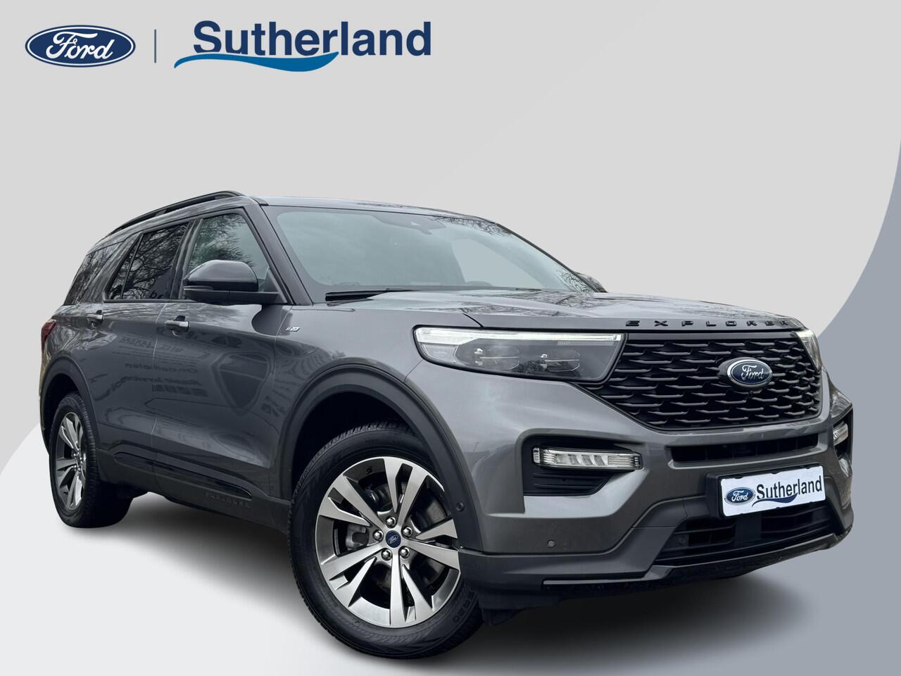 Ford EXPLORER 3.0 V6 EcoBoost PHEV ST-Line 456pk 7 pers | Panoramadak | Adaptieve Cruise | Stoelverwarming | Full Leder | B&O Audio | 360 graden Camera's | Dealer onderhouden
