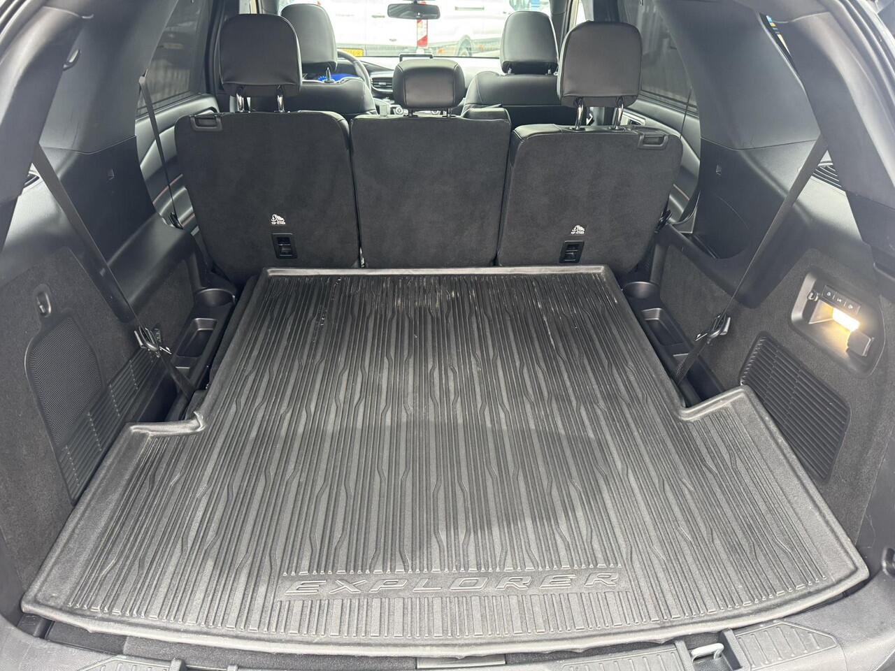 Ford EXPLORER 3.0 V6 EcoBoost PHEV ST-Line 456pk 7 pers | Panoramadak | Adaptieve Cruise | Stoelverwarming | Full Leder | B&O Audio | 360 graden Camera's | Dealer onderhouden