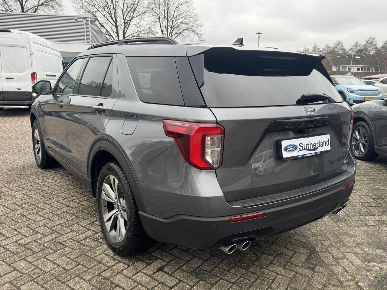 Ford EXPLORER 3.0 V6 EcoBoost PHEV ST-Line 456pk 7 pers | Panoramadak | Adaptieve Cruise | Stoelverwarming | Full Leder | B&O Audio | 360 graden Camera's | Dealer onderhouden