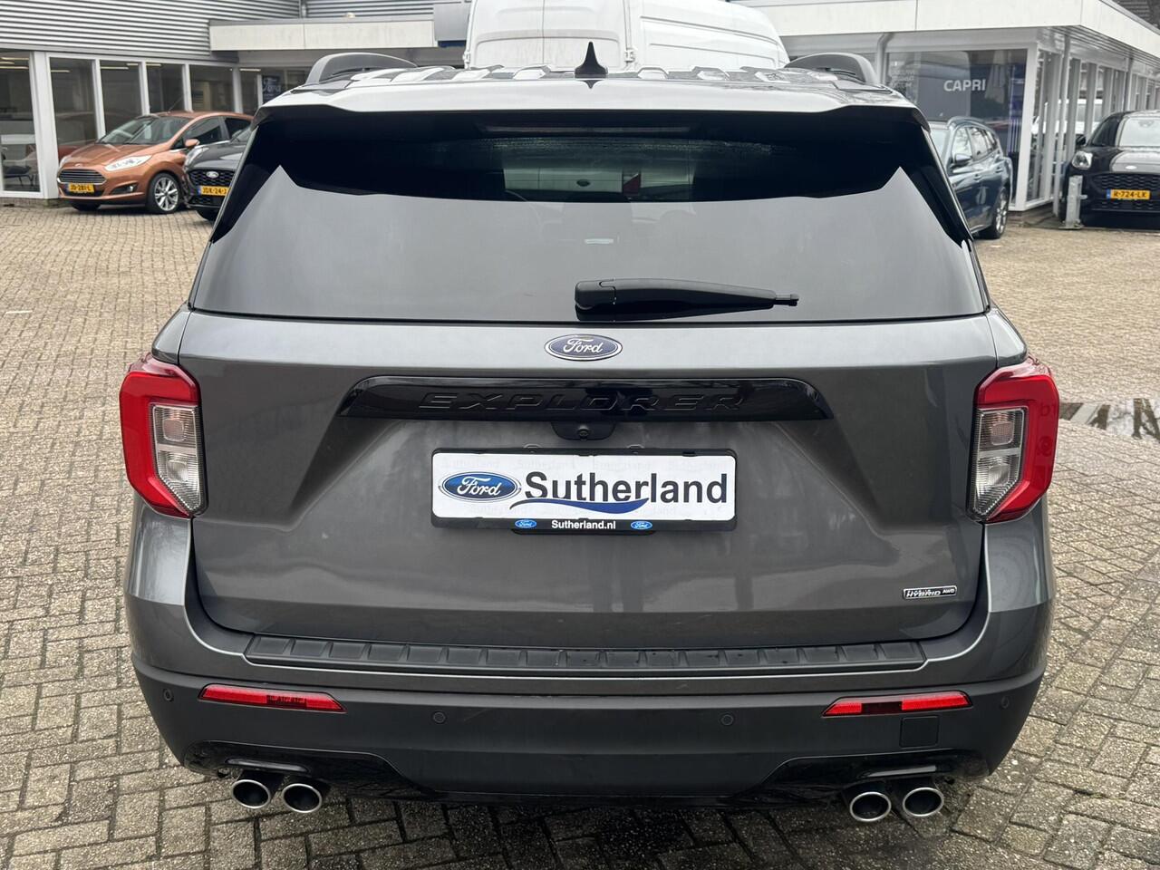 Ford EXPLORER 3.0 V6 EcoBoost PHEV ST-Line 456pk 7 pers | Panoramadak | Adaptieve Cruise | Stoelverwarming | Full Leder | B&O Audio | 360 graden Camera's | Dealer onderhouden