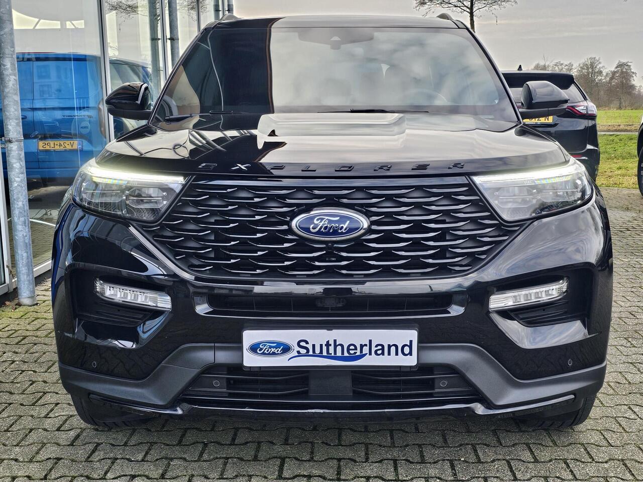 Ford EXPLORER 3.0 V6 EcoBoost PHEV ST-Line 457pk | Full LED | Adaptieve Cruise | Panorama Dak | Trekhaak afneembaar | 2.500kg Trekgewicht | Verlengde fabrieks garantie tot 06-2028
