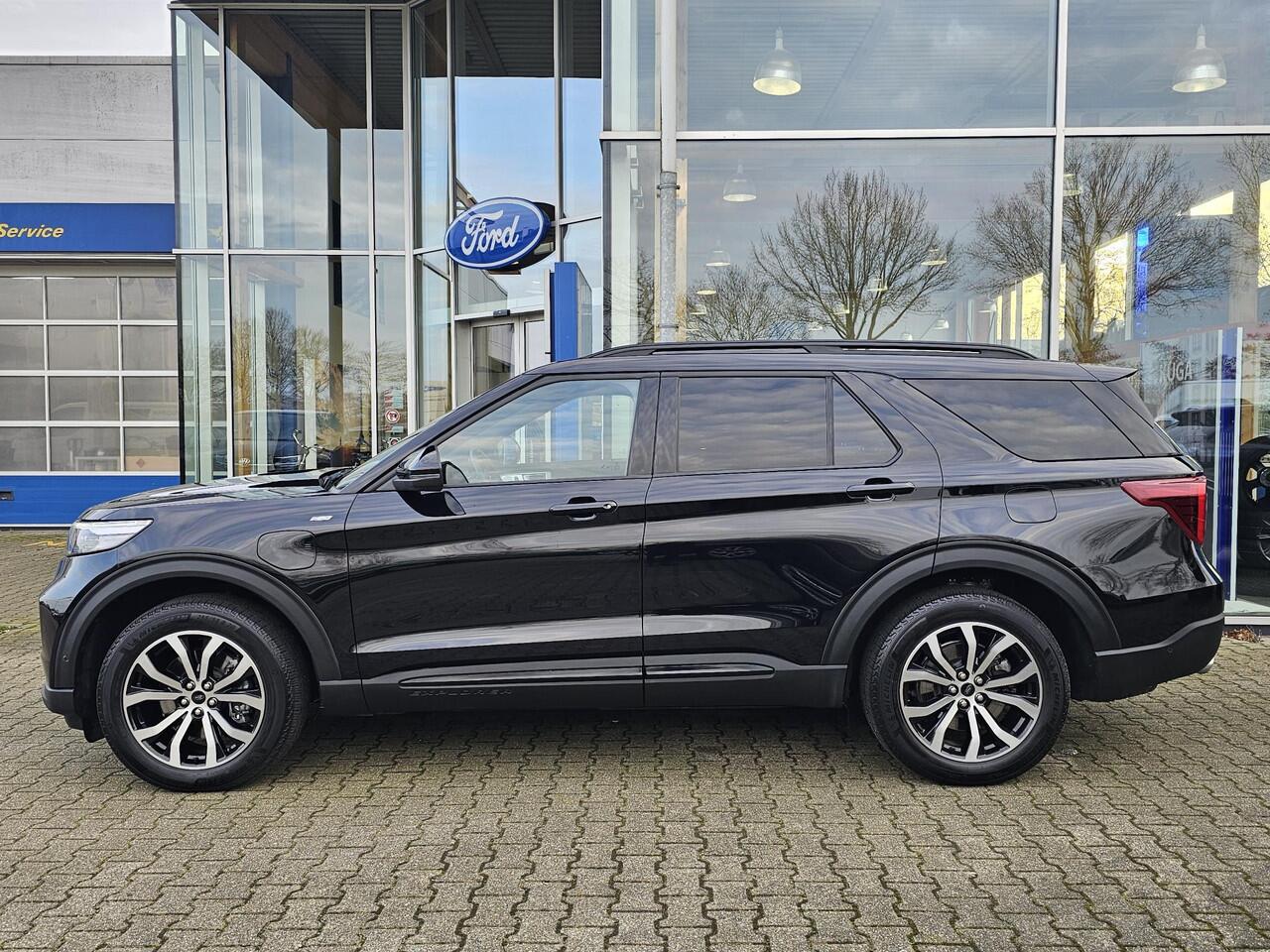 Ford EXPLORER 3.0 V6 EcoBoost PHEV ST-Line 457pk | Full LED | Adaptieve Cruise | Panorama Dak | Trekhaak afneembaar | 2.500kg Trekgewicht | Verlengde fabrieks garantie tot 06-2028