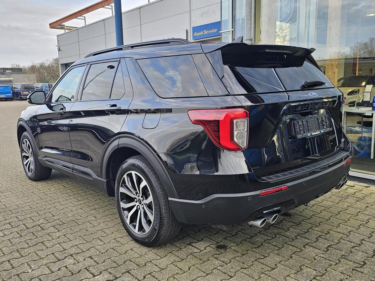 Ford EXPLORER 3.0 V6 EcoBoost PHEV ST-Line 457pk | Full LED | Adaptieve Cruise | Panorama Dak | Trekhaak afneembaar | 2.500kg Trekgewicht | Verlengde fabrieks garantie tot 06-2028