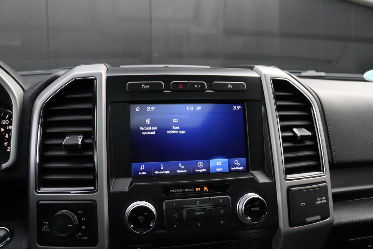 Ford F-150 USA 5.0 V8 402 PK SuperCrew | PANO | B&O | LEDER | TREKHAAK | MEMORY | STOELVERK. | 360° CAMERA | STOEL/STUURVERW. | CRUISE | NAVI |