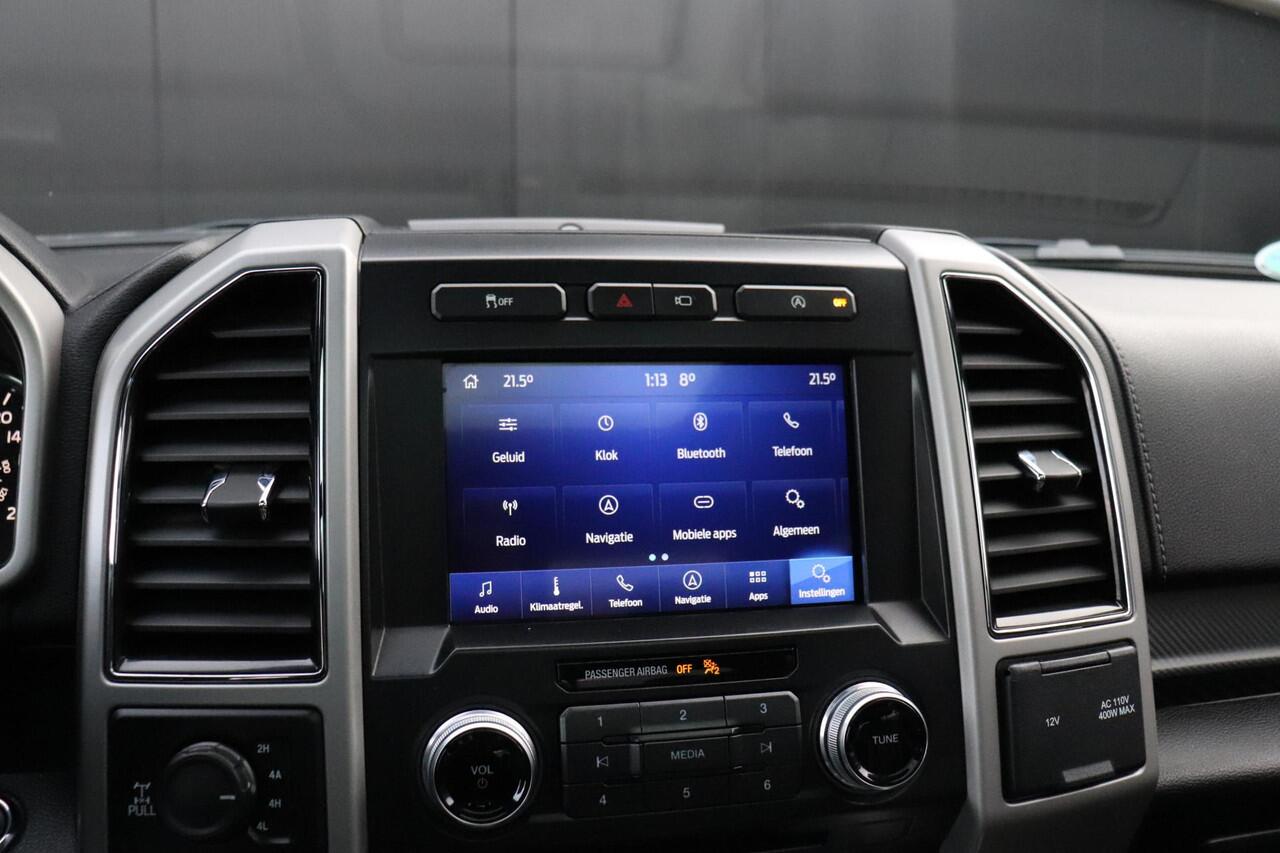 Ford F-150 USA 5.0 V8 402 PK SuperCrew | PANO | B&O | LEDER | TREKHAAK | MEMORY | STOELVERK. | 360° CAMERA | STOEL/STUURVERW. | CRUISE | NAVI |