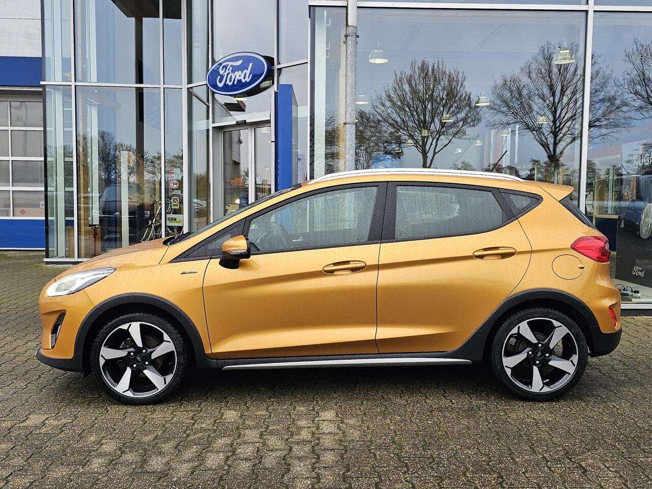 Ford FIESTA 1.0 EcoBoost Active First Edition 125 pk | Adaptieve cruise control | Climate control | Voorruitverwarming | Navigatie | PDC | 17'' velgen | Lane assist | Dealeronderhouden etc.