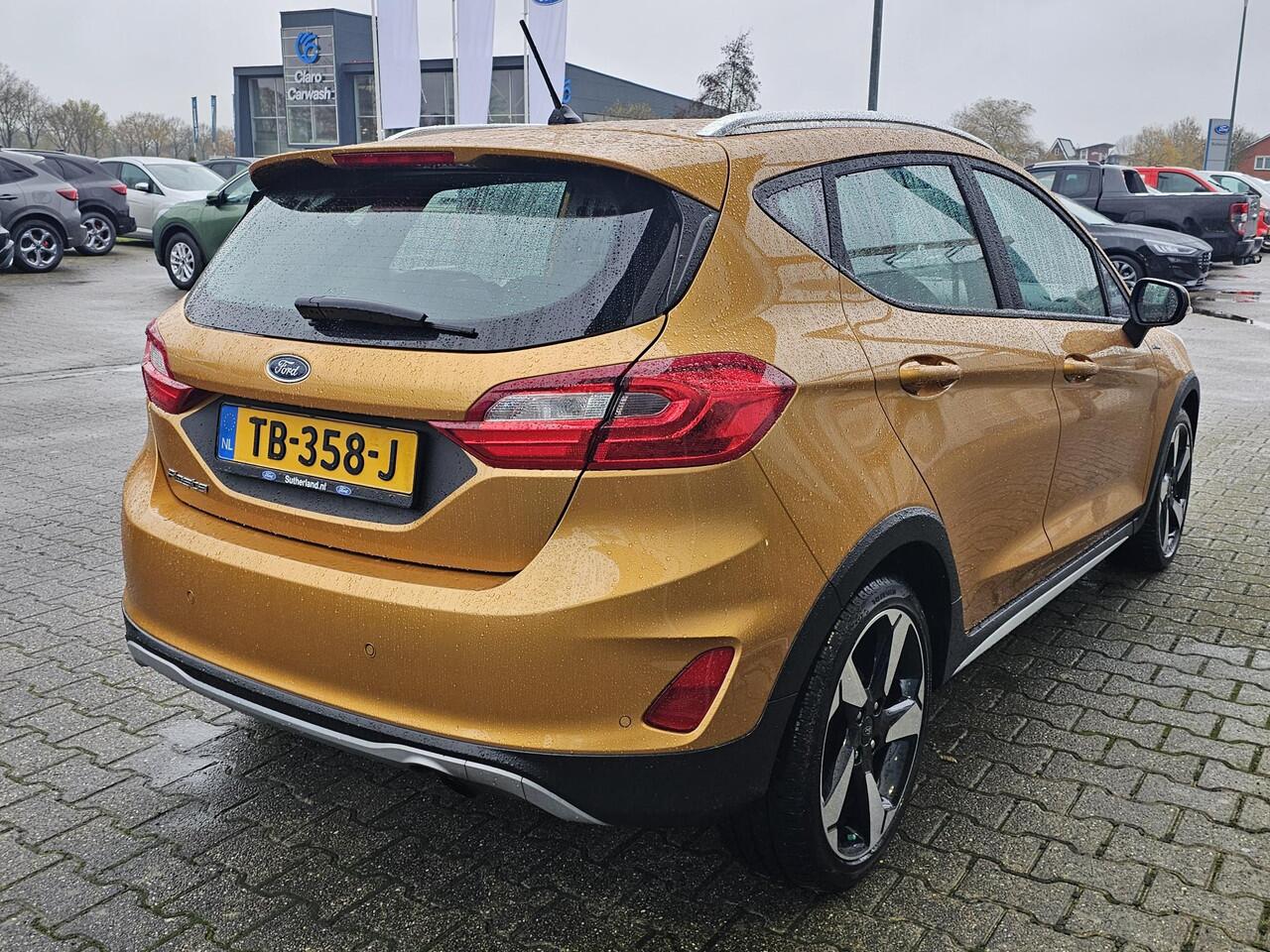 Ford FIESTA 1.0 EcoBoost Active First Edition 125 pk | Adaptieve cruise control | Climate control | Voorruitverwarming | Navigatie | PDC | 17'' velgen | Lane assist | Dealeronderhouden etc.