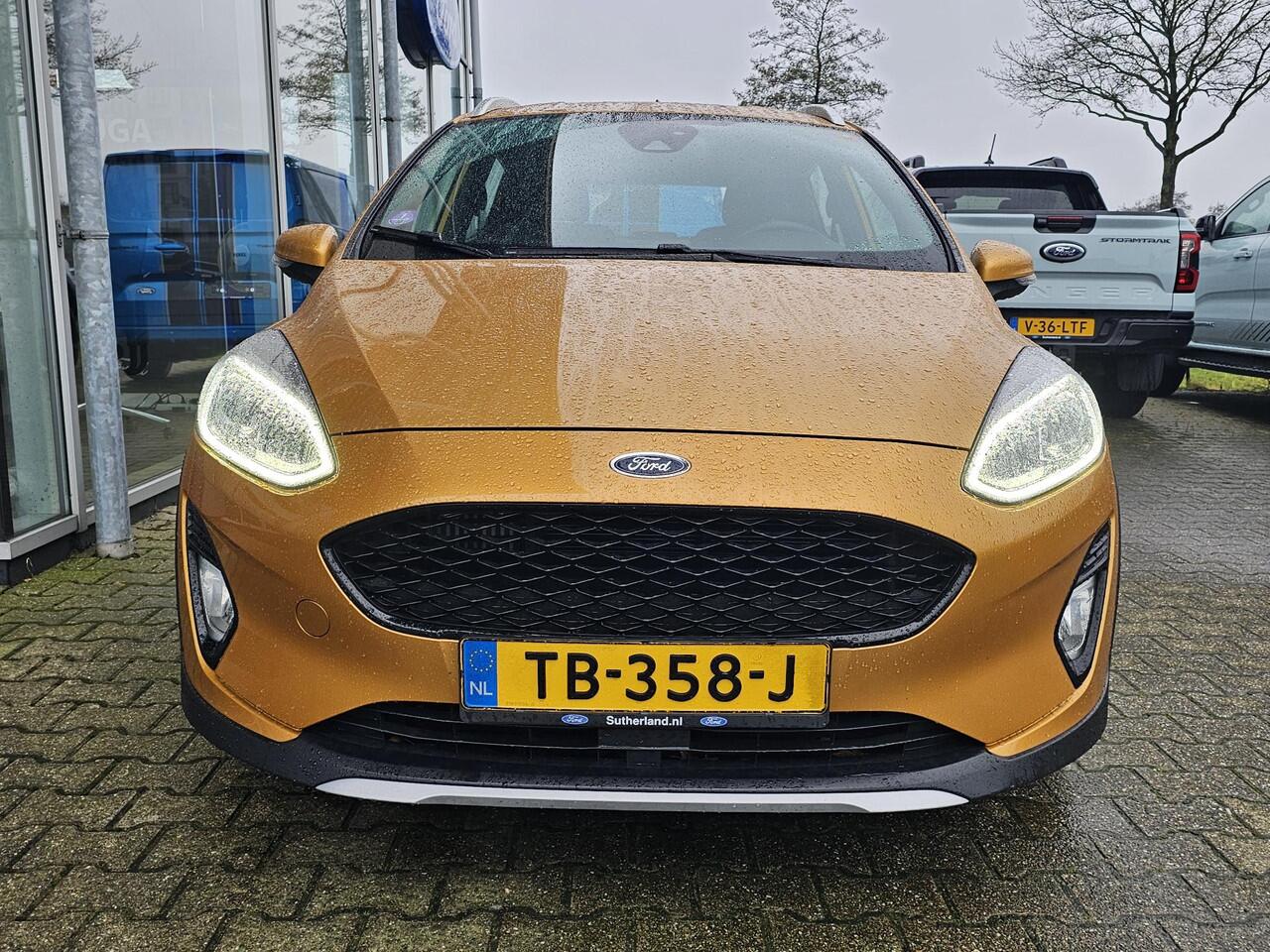 Ford FIESTA 1.0 EcoBoost Active First Edition 125 pk | Adaptieve cruise control | Climate control | Voorruitverwarming | Navigatie | PDC | 17'' velgen | Lane assist | Dealeronderhouden etc.