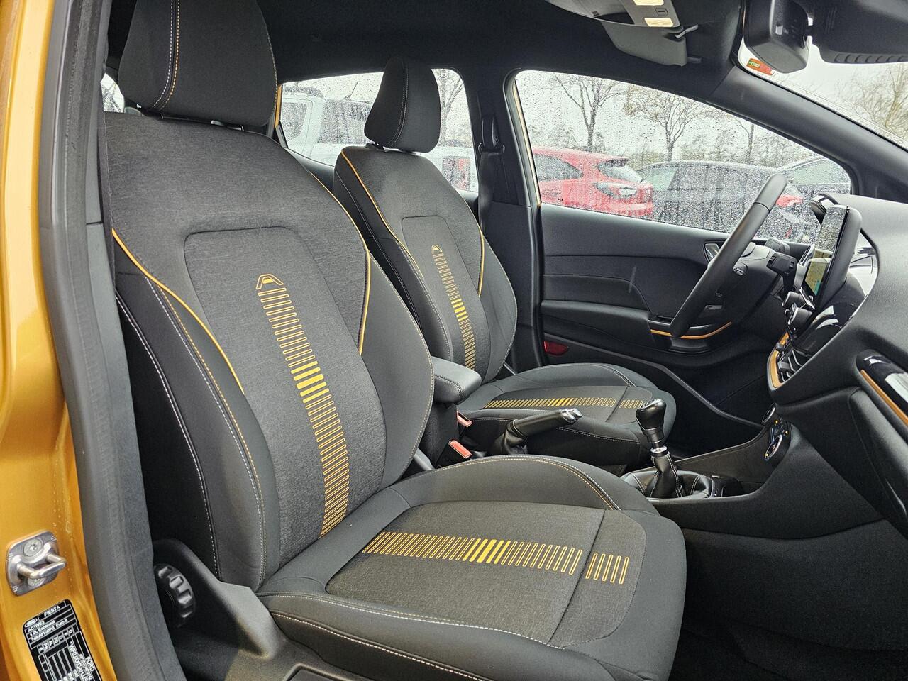 Ford FIESTA 1.0 EcoBoost Active First Edition 125 pk | Adaptieve cruise control | Climate control | Voorruitverwarming | Navigatie | PDC | 17'' velgen | Lane assist | Dealeronderhouden etc.