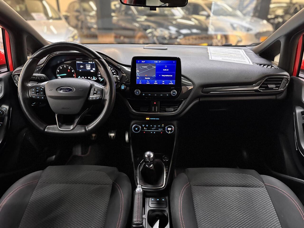 Ford FIESTA 100pk ST-Line Navi Climat Adaptive Cruise Winter pack Parkeersensoren Dealeronderhouden