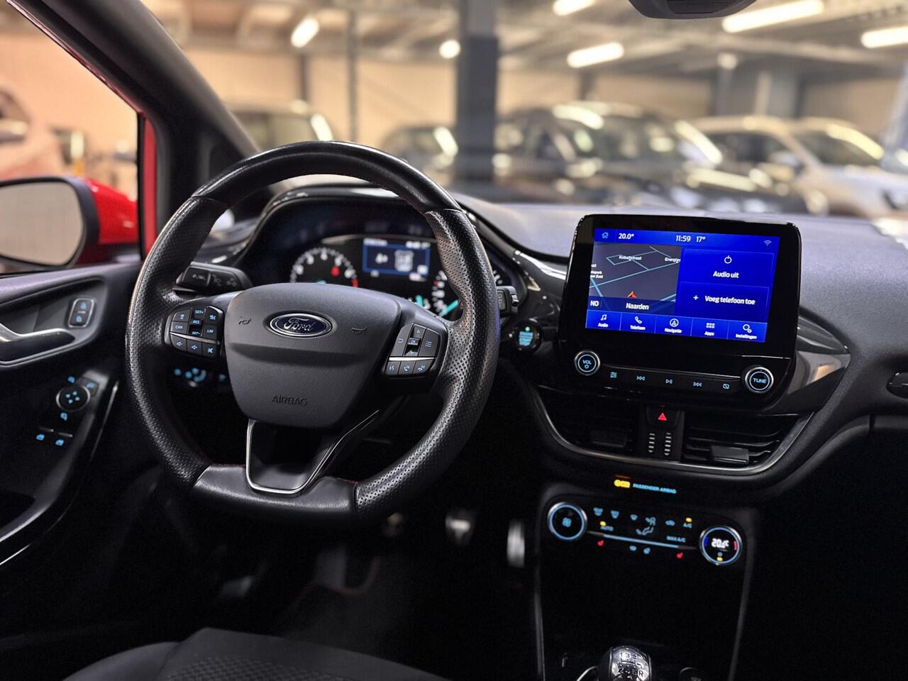 Ford FIESTA 100pk ST-Line Navi Climat Adaptive Cruise Winter pack Parkeersensoren Dealeronderhouden