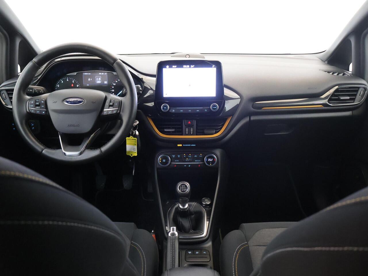 Ford FIESTA 1.0 EcoBoost Active | Winterpakket | Cruise Control Adaptief | B&O | Climate Control | Led Koplamp | Navigatie |