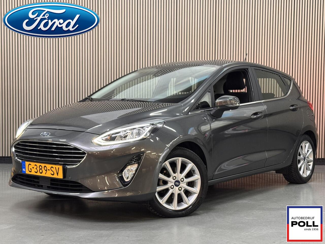 Ford FIESTA 100pk Titanium Navi Camera B&O Adap Cruise Voorruitverwarming Parking pack Dealeronderhouden