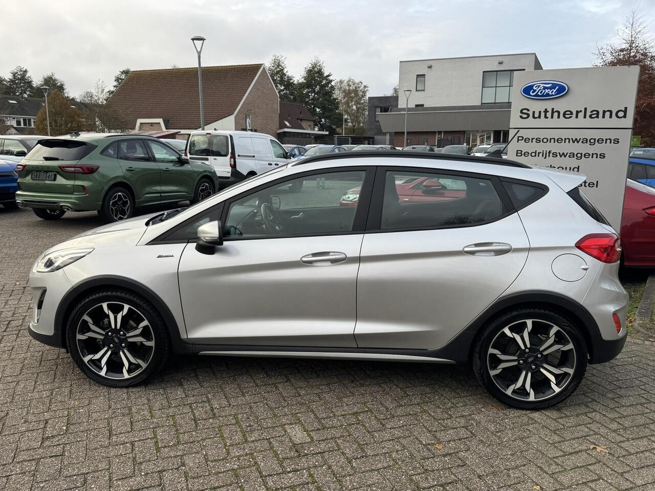Ford FIESTA 1.0 EcoBoost Active X 95pk 18 inch velgen | Stoelverwarming | Cruise control | Parkeersensoren | Vooruitverwarming