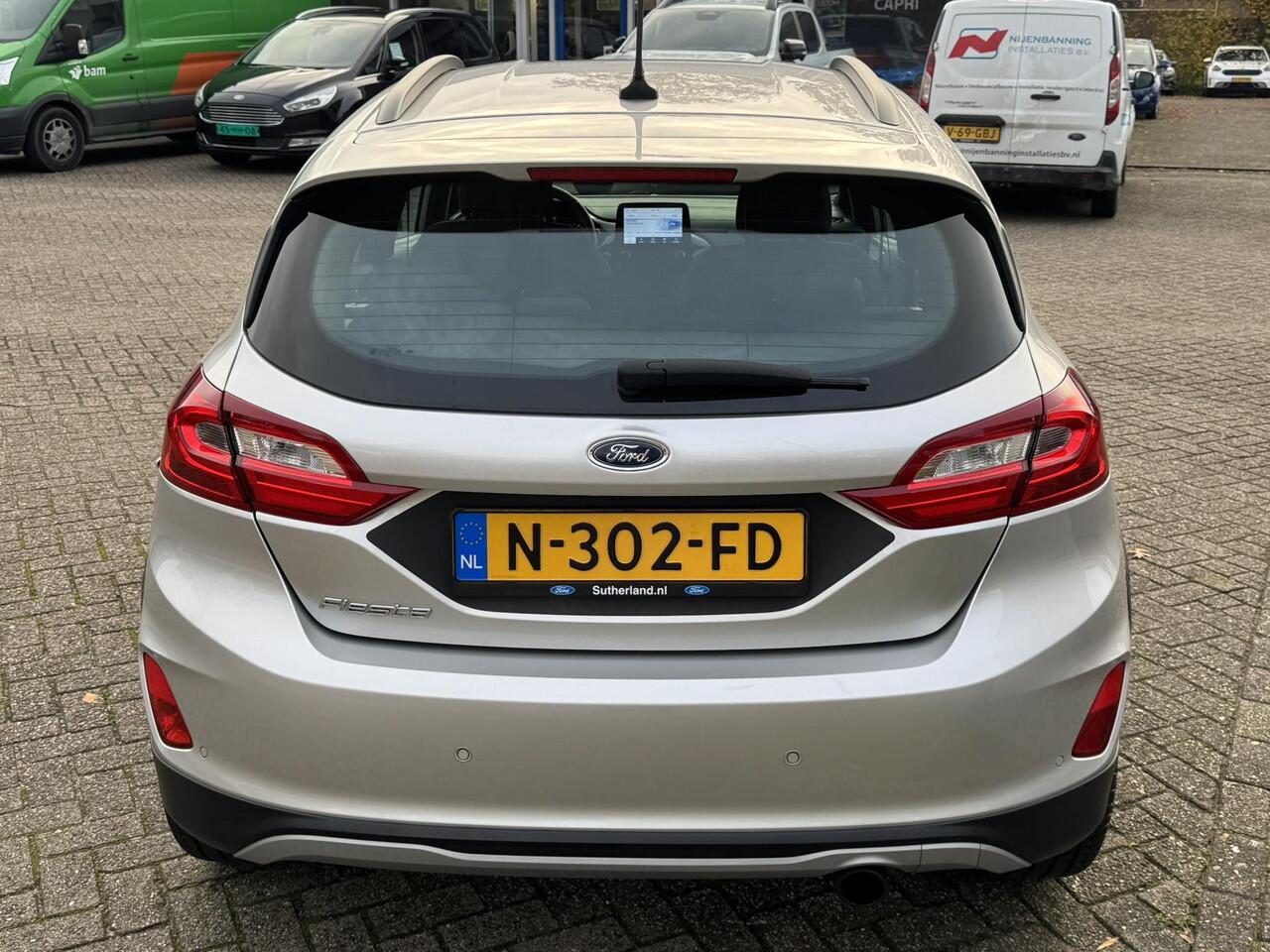 Ford FIESTA 1.0 EcoBoost Active X 95pk 18 inch velgen | Stoelverwarming | Cruise control | Parkeersensoren | Vooruitverwarming