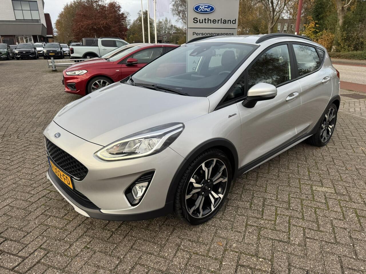 Ford FIESTA 1.0 EcoBoost Active X 95pk 18 inch velgen | Stoelverwarming | Cruise control | Parkeersensoren | Vooruitverwarming