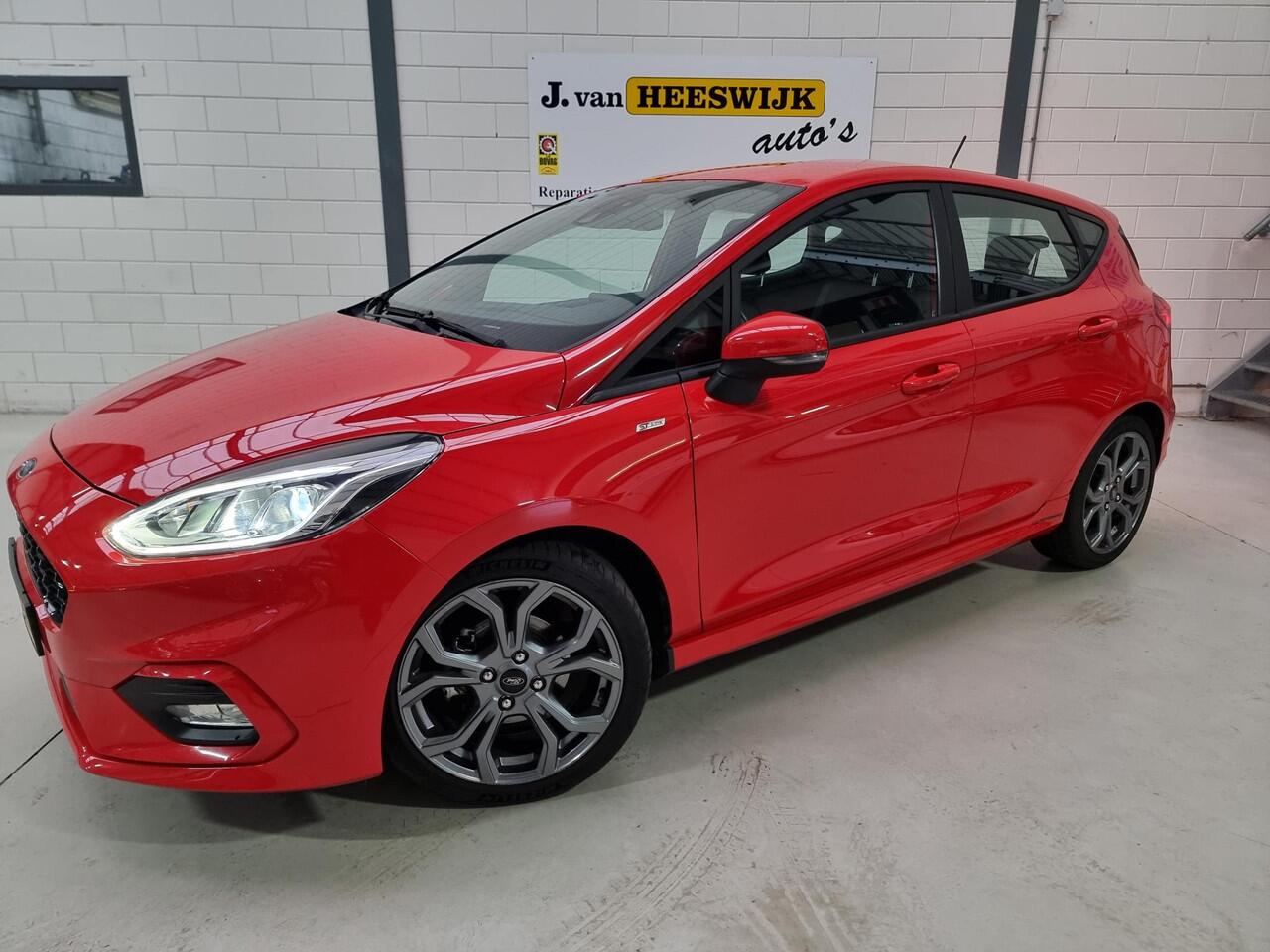 Ford FIESTA 1.0 EcoBoost Hybrid ST-Line X Navigatiesysteem | Parkeersensoren | Airconditioning (automatisch) | Cruise control