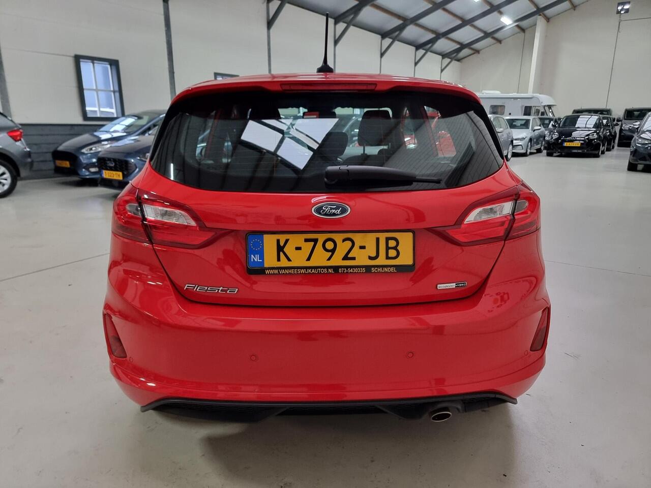 Ford FIESTA 1.0 EcoBoost Hybrid ST-Line X Navigatiesysteem | Parkeersensoren | Airconditioning (automatisch) | Cruise control