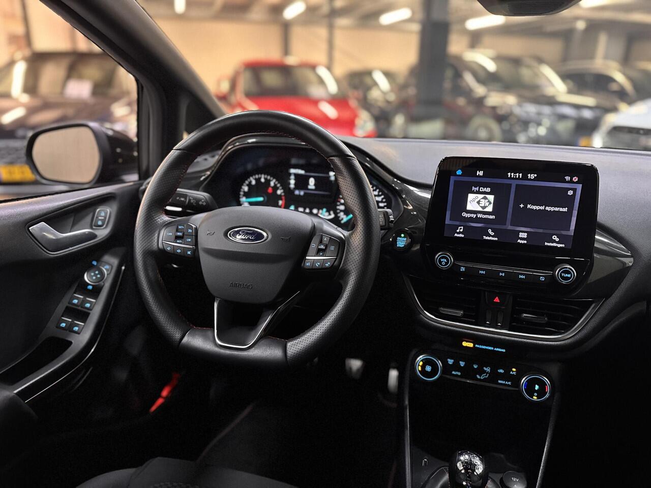 Ford FIESTA 1.0 EcoBoost ST-Line Climat Cruise Parkeersensoren DAB+ Dealeronderhouden 5drs