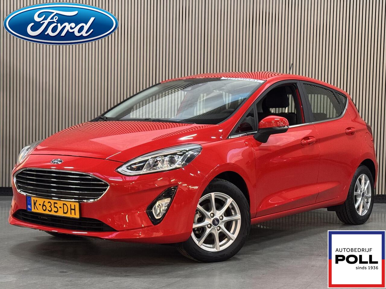 Ford FIESTA 125pk EcoBoost Titanium Automaat Climat Cruise Parkeersensoren 17.000km Dealeronderhouden