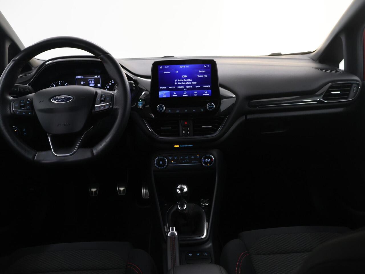 Ford FIESTA 1.0 EcoBoost ST-Line | Trekhaak | Navigatie | Climate Control | Cruise Control | Apple Carplay/Android Auto | Keyless Go |