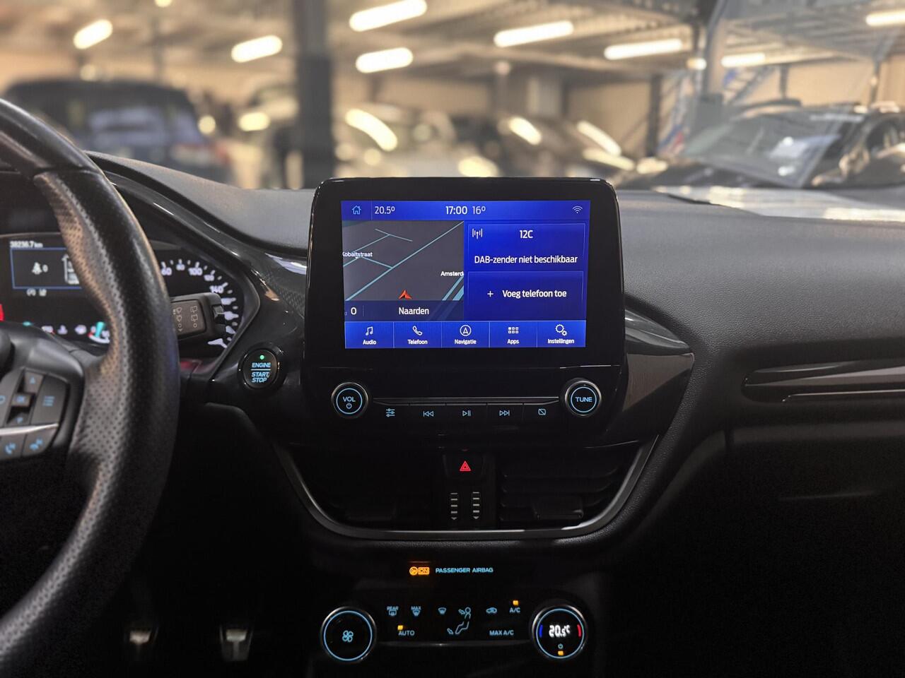 Ford FIESTA 1.0 EcoBoost ST-Line Navi Camera Adap Cruise Parking & Dodehoek pack Privacy Glass 5drs