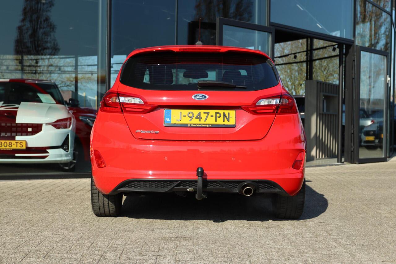 Ford FIESTA 1.0 EB AUTOMAAT ST-LINE + TREKHAAK | FULL LED | STUUR/STOELVERW. | APPLE CARPLAY