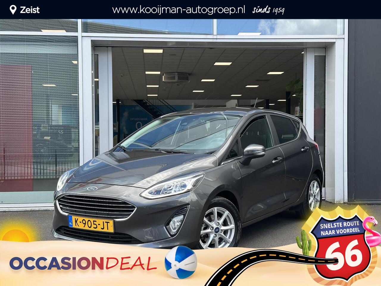 Ford FIESTA 1.0 EcoBoost Titanium Unieke KM stand ! | Airco | LM velgen | Parkeersensoren | Climate control