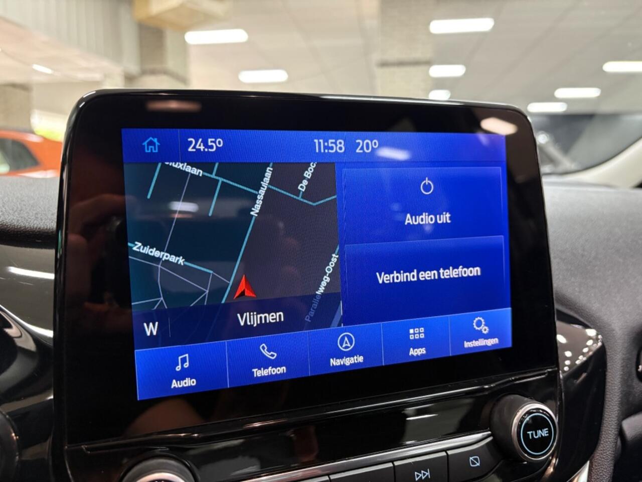 Ford FIESTA 1.0 Ecob. Titanium Navigatie ECC Cruise Dab / Multimedia