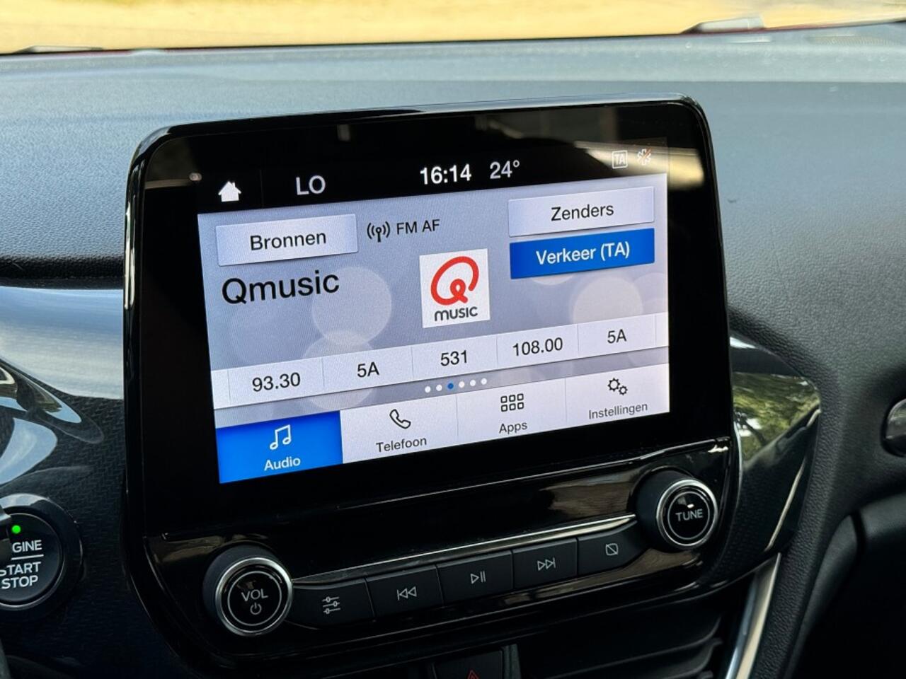 Ford FIESTA 1.0 EcoBoost ST-Line ecc,lmv,carplay,pdc