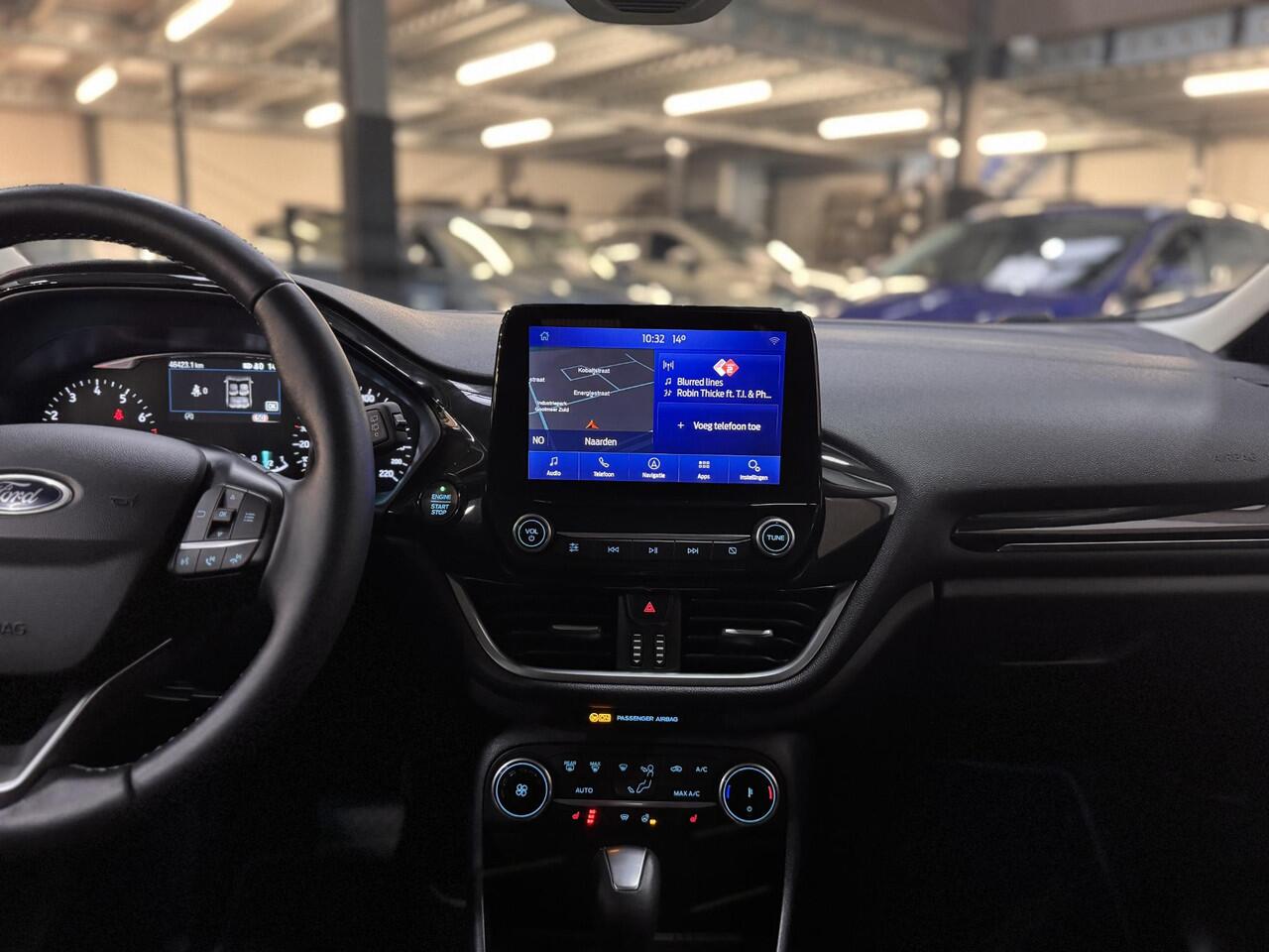 Ford FIESTA 125pk Titanium-X Automaat Navi Camera Dodehoek Parking Winter pack Adap Cruise Dealeronderhouden