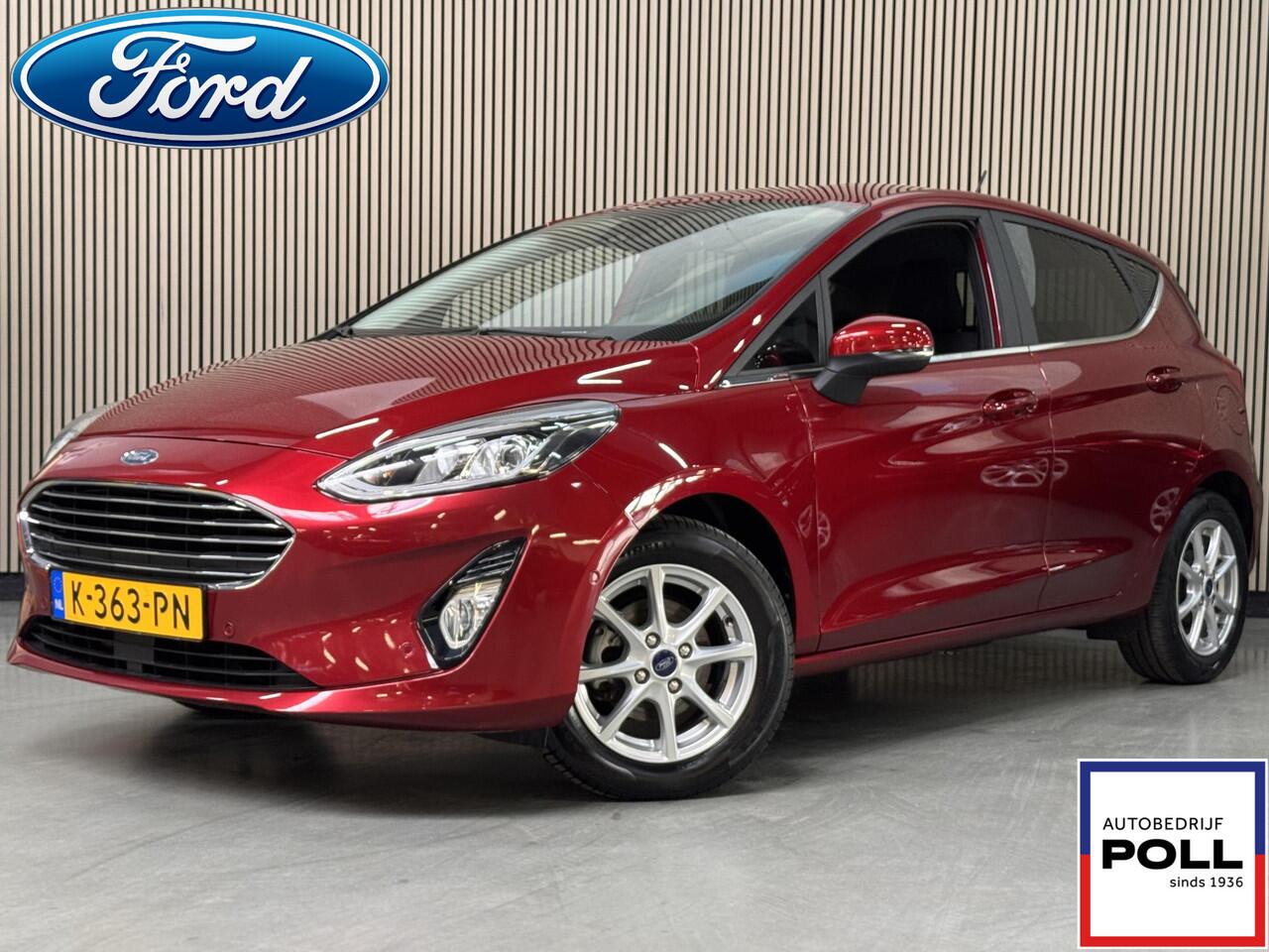 Ford FIESTA 95pk Titanium Navi Camera Ad. Cruise Winter Parking Dodehoek pack Privacy Glass Dealeronderhouden
