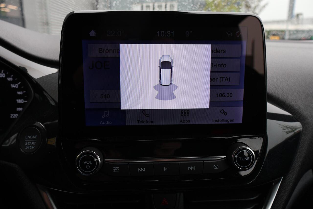 Ford FIESTA 1.0 EcoBoost Hybrid ST-Line Donkere Hemel | Carplay | Cruise | Keyless | LED | Bots sensor | PDC | NL-Auto | Volledig Onderh. | 1e-Eigenaar