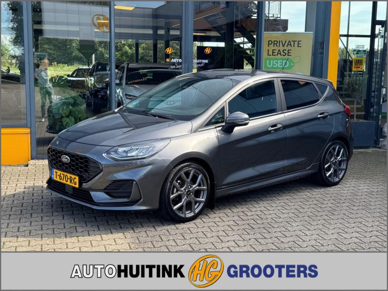 Ford FIESTA 1.0 EcoBoost Hybride ST-Line X - apple/android auto - sensoren