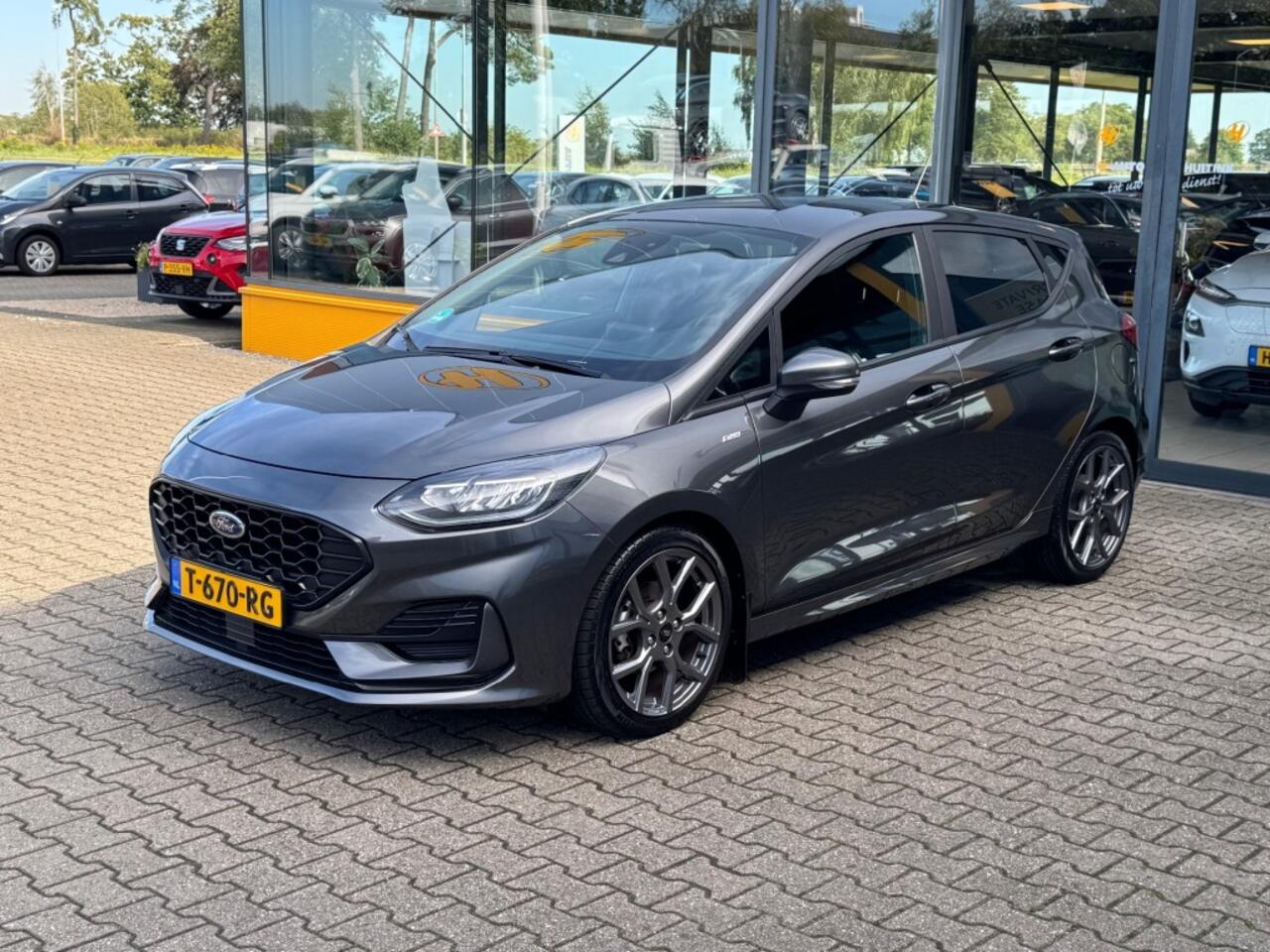 Ford FIESTA 1.0 EcoBoost Hybride ST-Line X - apple/android auto - sensoren