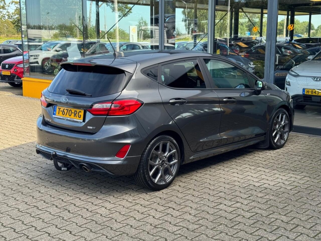 Ford FIESTA 1.0 EcoBoost Hybride ST-Line X - apple/android auto - sensoren