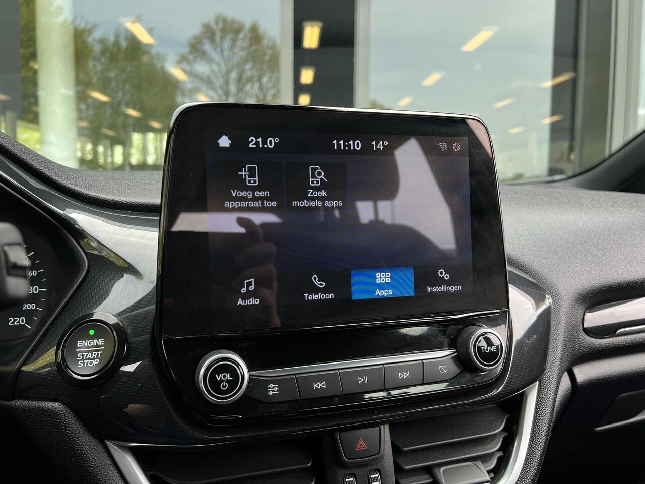 Ford FIESTA 1.0 EcoBoost Hybrid ST-Line | Cruise Control | Navigatie via Carplay/Android | Parkeersensoren |
