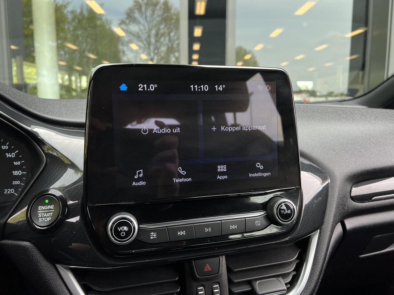 Ford FIESTA 1.0 EcoBoost Hybrid ST-Line | Cruise Control | Navigatie via Carplay/Android | Parkeersensoren |