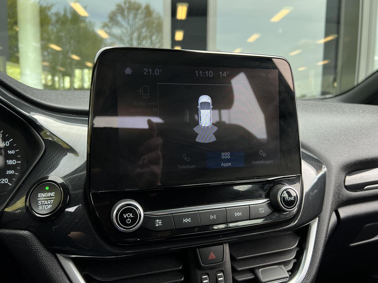 Ford FIESTA 1.0 EcoBoost Hybrid ST-Line | Cruise Control | Navigatie via Carplay/Android | Parkeersensoren |