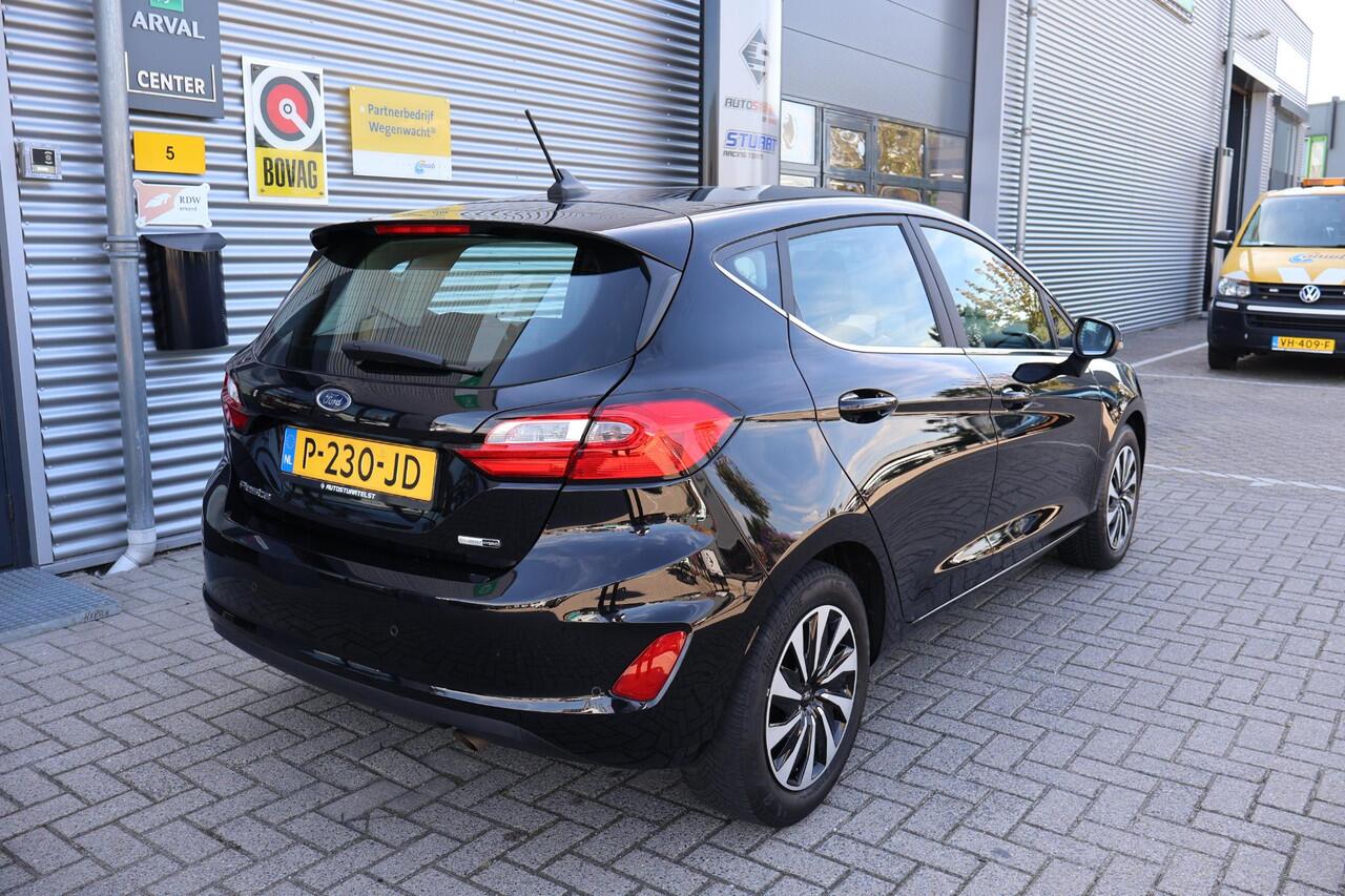 Ford FIESTA 1.0 Hybrid Titanium NL-Auto | Volledig Onderh. | BTW | Carplay | Cruise | Start/Stop | Led | PDC | Multimedia Pack | Navi | Hill-Hold | Borden Detectie