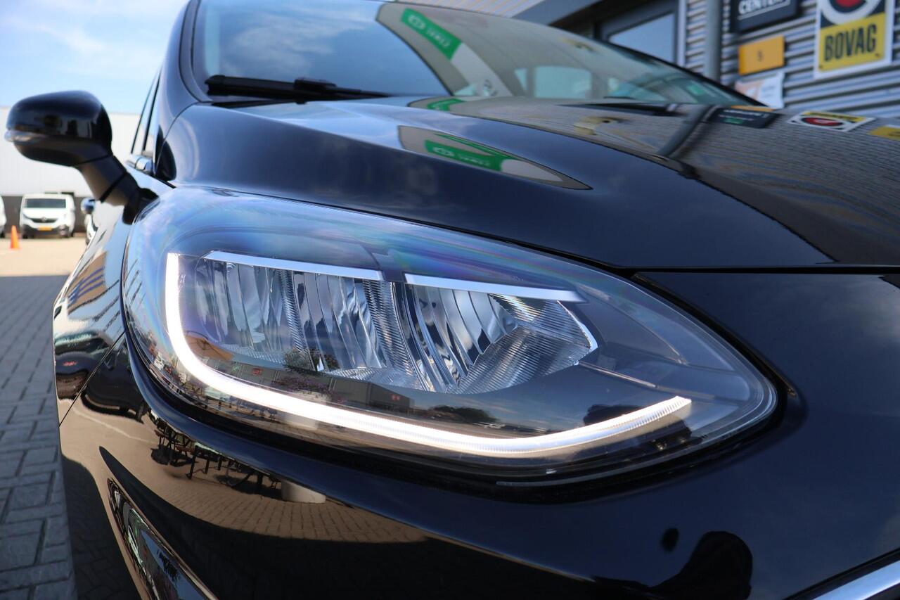 Ford FIESTA 1.0 Hybrid Titanium NL-Auto | Volledig Onderh. | BTW | Carplay | Cruise | Start/Stop | Led | PDC | Multimedia Pack | Navi | Hill-Hold | Borden Detectie