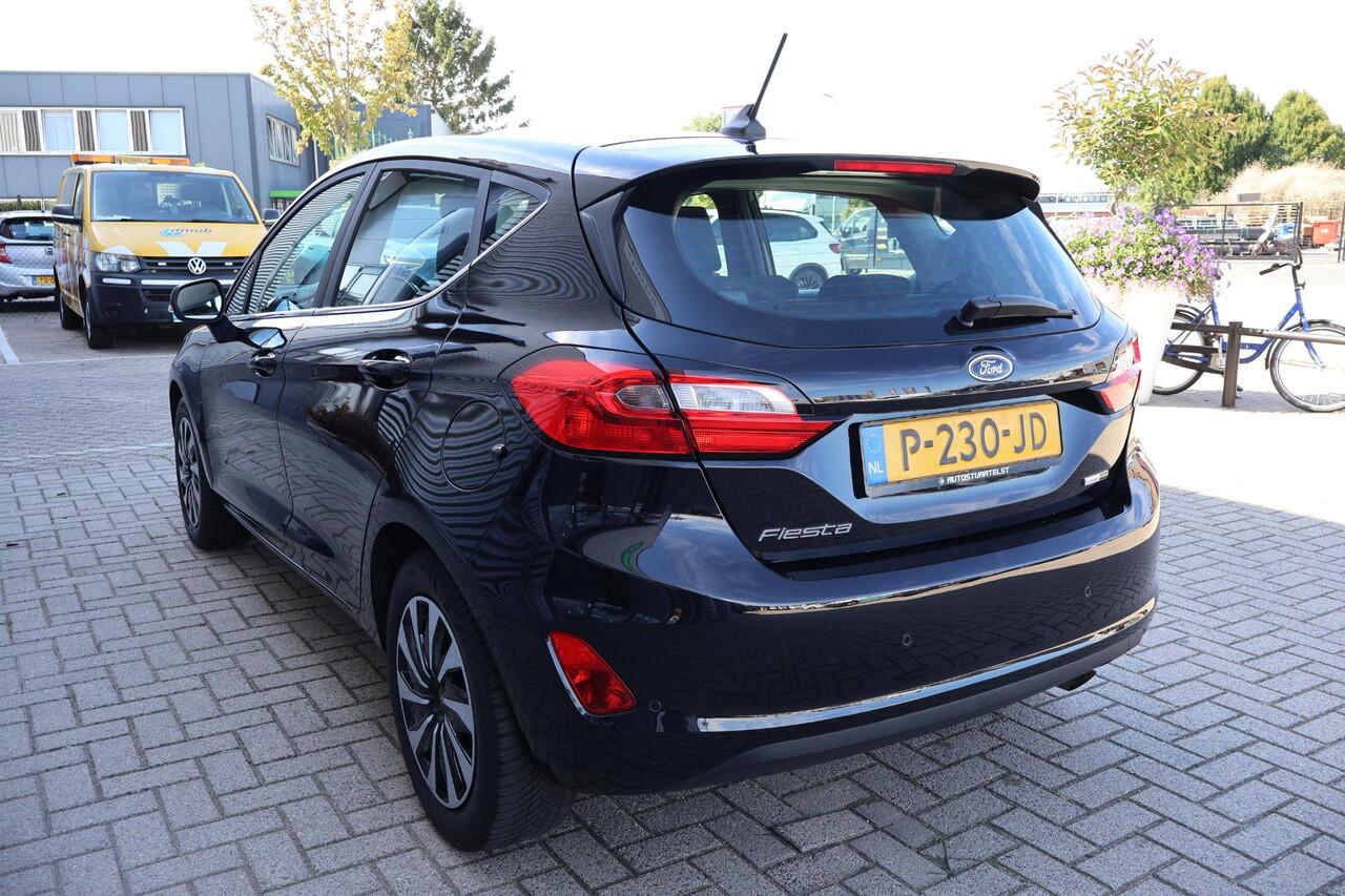 Ford FIESTA 1.0 Hybrid Titanium NL-Auto | Volledig Onderh. | BTW | Carplay | Cruise | Start/Stop | Led | PDC | Multimedia Pack | Navi | Hill-Hold | Borden Detectie