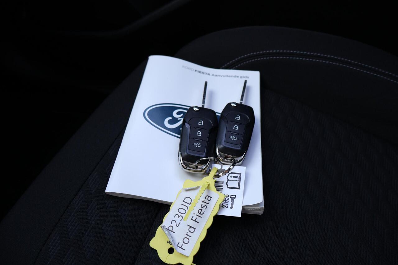 Ford FIESTA 1.0 Hybrid Titanium NL-Auto | Volledig Onderh. | BTW | Carplay | Cruise | Start/Stop | Led | PDC | Multimedia Pack | Navi | Hill-Hold | Borden Detectie