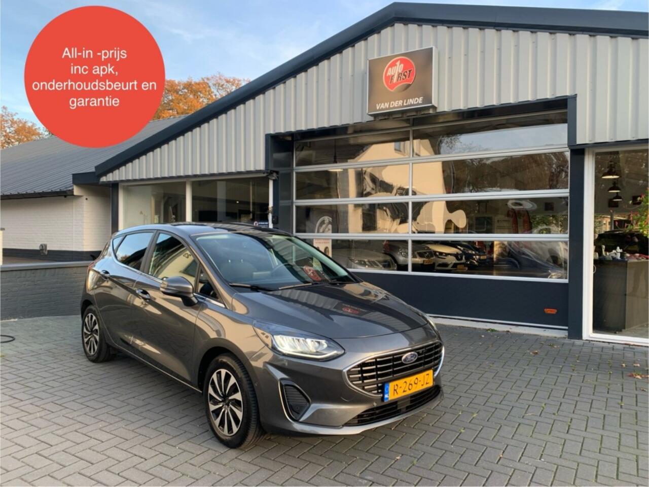 Ford FIESTA 1.0 EcoBoost Hybrid Titanium X, cruise, airco, PDC, All in prijs inclusief apk en afleverbeurt!
