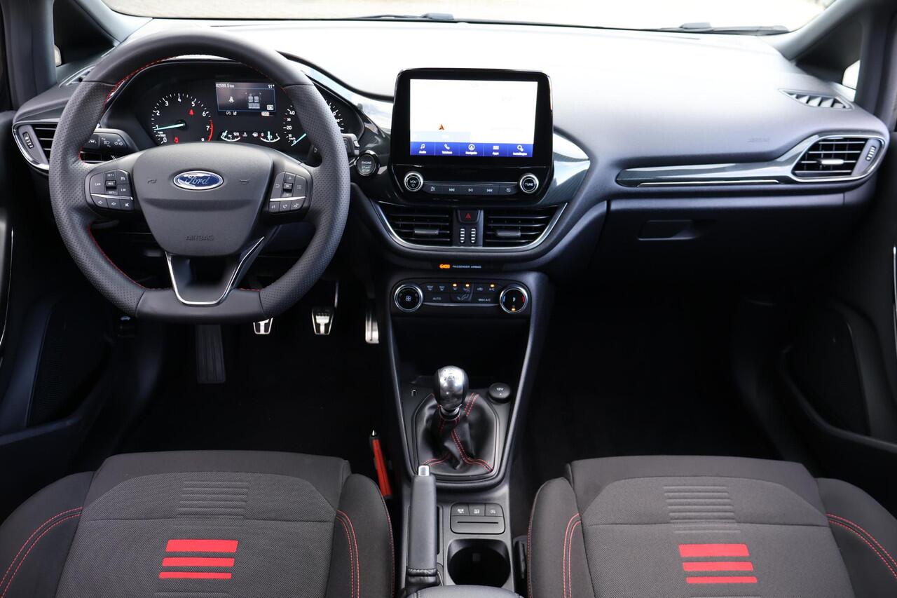 Ford FIESTA 1.0 Hybrid ST-Line X 1e Eigenaar | Volledig Onderh | BTW | NL-Auto | Camera | Navi | Carplay | Keyless | Full Led | Cruise | DAB | Start/Stop | Hill-Hold