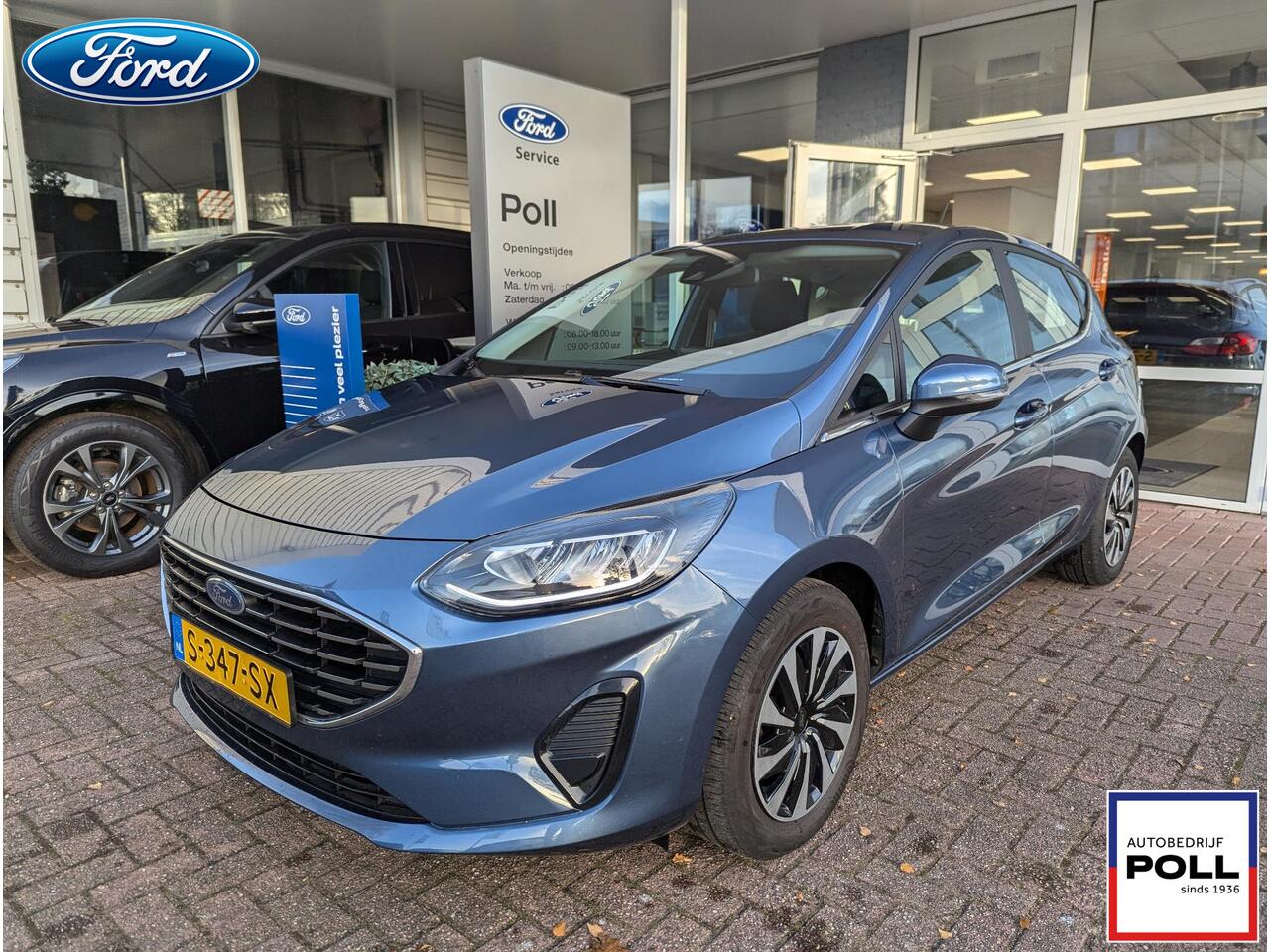 Ford FIESTA 125pk EcoBoost Hybrid Titanium Cruise Parkeersensoren DAB+ Fabrieksgarantie tot 5-4-2025