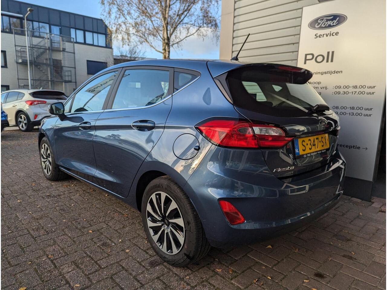 Ford FIESTA 125pk EcoBoost Hybrid Titanium Cruise Parkeersensoren DAB+ Fabrieksgarantie tot 5-4-2025